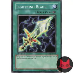 Yugioh Lightning Blade YSDJ-EN023 Common 1st Edition LP - Image 1