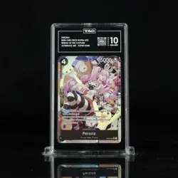 2024 ONE PIECE WINGS OF THE CAPTAIN #OP06-093 ALTERNATE ART SUPER RARE TAG 10 - Image 1