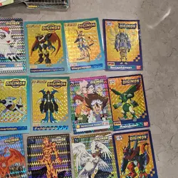 Bandai Digimon CCG Foil Card Lot Rookie Champion Tentomon Taomon Gomamon - Image 4