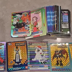 Bandai Digimon CCG Foil Card Lot Rookie Champion Tentomon Taomon Gomamon - Image 5