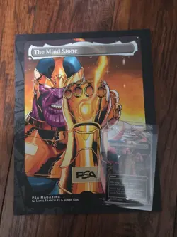 PSA Magazine MAY 2026 + Sealed Thanos Magic The Gathering Card Promo Swords - Image 1