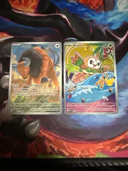 Pokemon TGC 11 Card Mixed Set Mixed Condition Full Art, IR Lot - Image 1