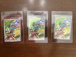 Pokemon Bulbasaur Promo 037 3x Card Lot English First Partner - Image 1