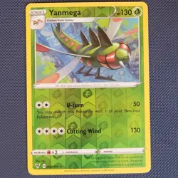 Yanmega 007/185 - Vivid Voltage - Rare Reverse Holo Pokemon Card - NM - Image 1