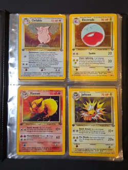 Pokemon 1st Edition Jungle Complete Set 64/64 WOTC VIntage LIGHT PLAY - Image 1