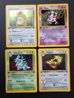 Pokemon 1st Edition Jungle Complete Set 64/64 WOTC VIntage LIGHT PLAY - Image 4