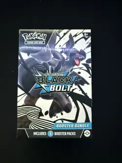 Pokemon TCG Scarlet & Violet Black Bolt Booster Bundle Box - 6 Packs English - Image 1