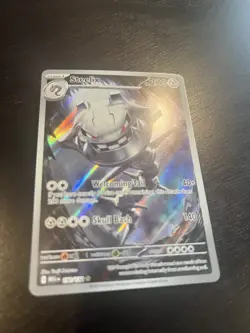 Pokemon TCG MEG Mega Evolution STEELIX #150/132 Illustration Rare NM - Image 2