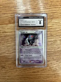 Pokemon Gengar EX 108/112 EX Fire Red/Leaf Green Holo Rare PSA/CGC 8 Mint -POP50 - Image 1