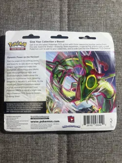 2021 Pokemon Sword & Shield Evolving Skies 3-pack Blister Umbreon Promo SEALED - Image 2
