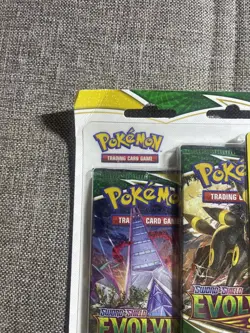 2021 Pokemon Sword & Shield Evolving Skies 3-pack Blister Umbreon Promo SEALED - Image 4