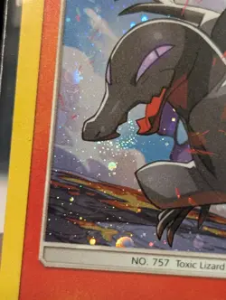 Pokemon Salandit SM154 Black Star Promo With Swirl 🍥 Coming Out The Mouth - Image 2