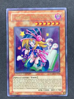 Yu-Gi-Oh! Toon Dark Magician Girl Shonen Jump Promo JUMP-EN010 Limited LP - Image 1