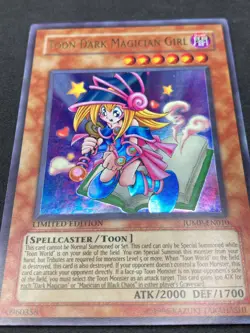 Yu-Gi-Oh! Toon Dark Magician Girl Shonen Jump Promo JUMP-EN010 Limited LP - Image 2