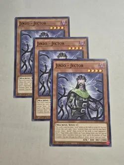 Yugioh Jinzo - Jector (LED7-EN041) 1st Edition (NEAR MINT) (3X) - Image 1