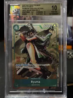 Ryuma (Oda Stamped Signature) Beckett 10 (Best Selection Vol. 3) One Piece TCG - Image 1
