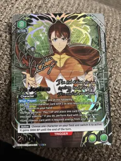 Union Arena UE17BT: SOLO LEVELING Lee Joohee UE17BT/SLG-1-051 SR** Signatue Sig - Image 1