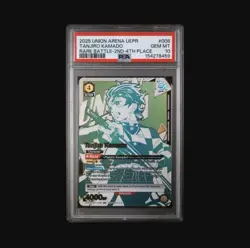 2024 Union Arena Tanjiro Kamado Rare Battle -2nd-4th PSA 10 - Image 1