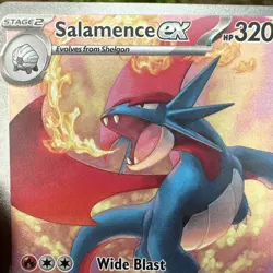 Journey Together Salamence EX 187/159 Pokemon TCG - Image 3