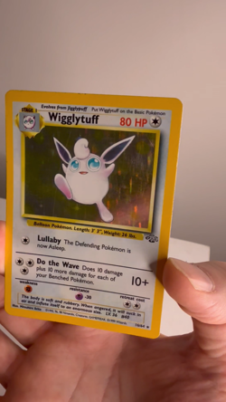Pokemon TCG Wigglytuff Holo Jungle Set (1999) 16/64 WOTC Condition MP/HP - Image 2
