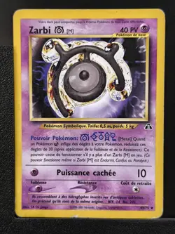 Carte Pokemon Zarbi M 49/75 Edition 2 Ed 2 Neo Discovery Wizards FR 2 - Image 2