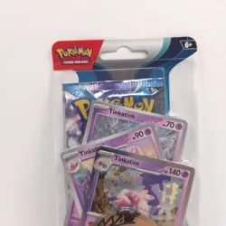Pokemon TCG - Scarlet & Violet Paradox Rift Booster Pack Tinkaton Pikachu Coin - Image 4