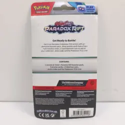 Pokemon TCG - Scarlet & Violet Paradox Rift Booster Pack Tinkaton Pikachu Coin - Image 5