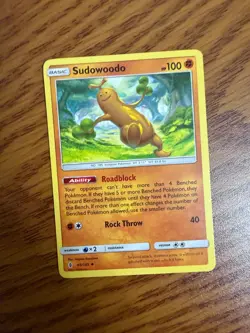Sudowoodo 66/145 Uncommon Guardians Rising Pokemon Near Mint - Image 1