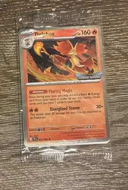 Delphox 074 - Stamped Promo - Pokemon TCG: Chaos Rising Sealed - Image 1