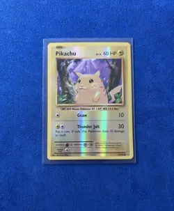 Pokemon Pikachu 35/108 Evolutions Reverse Holo Near Mint - Image 1