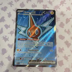 Pokemon TCG Holo Ultra Rare Full Art Rotom Ex 111/094 Phantasmal Flames NM - Image 1
