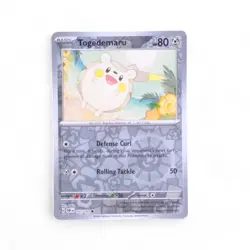 Togedemaru 151/197 Pokemon SV03: Obsidian Flames Common Reverse Holo NM - Image 1