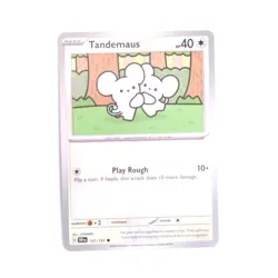 Tandemaus 157/191 Pokemon SV08: Surging Sparks Common NM - Image 1