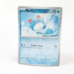 Marill 044/193 Pokemon SV02: Paldea Evolved Common Reverse Holo NM - Image 1