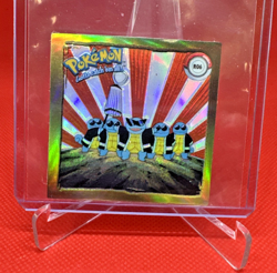 Squirtle R06 Pokemon Artbox 1999 Series 1 Squirtle Squad Gold Holo Sticker - Image 1