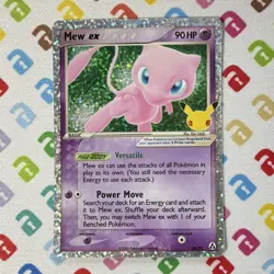 Mew ex 88/92 EX Celebrations Ultra Rare Holo Basic 90HP EN - Image 1