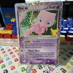 Mew ex 88/92 EX Celebrations Ultra Rare Holo Basic 90HP EN - Image 2