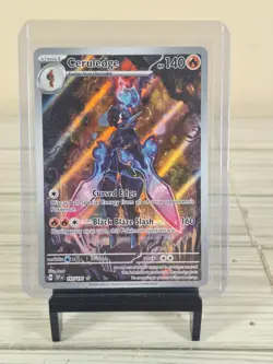 2024 Pokemon Ceruledge 197/191 Illustration Rare Full Art S&V Surging Sparks NM - Image 1