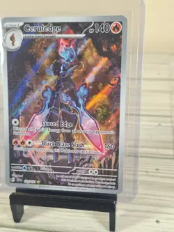 2024 Pokemon Ceruledge 197/191 Illustration Rare Full Art S&V Surging Sparks NM - Image 3