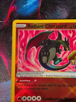 Pokemon TCG Radiant Charizard 011/078 Pokemon GO (NM/M) - Image 2
