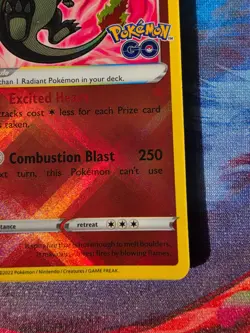 Pokemon TCG Radiant Charizard 011/078 Pokemon GO (NM/M) - Image 4