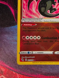 Pokemon TCG Radiant Charizard 011/078 Pokemon GO (NM/M) - Image 5