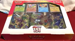 Pokemon Scarlet & Violet 151 Costco Tin Bundle Box **New & Factory Sealed** - Image 3