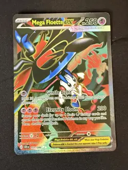 Mega Floette ex 101/086 - Pokemon TCG - Chaos Rising Ultra Rare Holo - Image 1