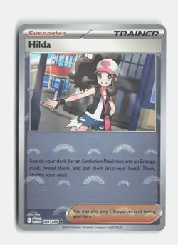 Hilda (Poke Ball Pattern) 084/086 Holo SV: White Flare Pokemon NM - Image 1