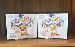 2 Pokemon TCG Scarlet Violet Prismatic Evolutions ETB Elite Trainer Box Sealed - Image 1