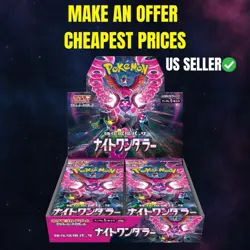 Pokemon Night Wanderer Japanese Booster Box SV6a (FACTORY SEALED) - Image 1