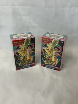 2x Pokemon Mega Evolution ASCENDED HEROES BOOSTER BUNDLE BOX IN HAND SHIPS ASAP - Image 1