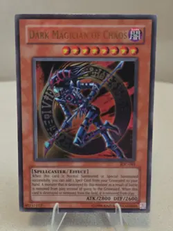 Yugioh Dark Magician of Chaos IOC-065 Ultra Rare Invasion of Chaos Unlimited - Image 1