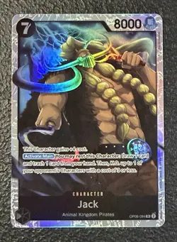 Jack OP08-084 One Piece Two Legends Foil NM - Image 1